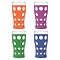 Lifefactory Cup with Protective Silicone Sleeves, Assorted Colors, 20 oz. (LF340400C4)