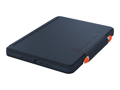 Logitech 920-010342 Plastic Keyboard Case & Folio for 10.2 iPad 7, Blue