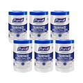 PURELL Healthcare Disinfecting Wipes, 110 Wipes/Container, 6/Carton (9340-06)
