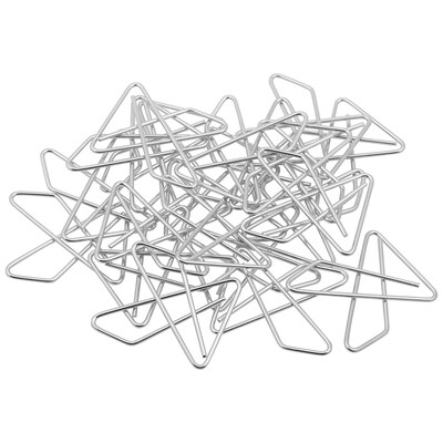 JAM Paper Medium Butterfly Clamp, Silver, 20/Pack (373932759)