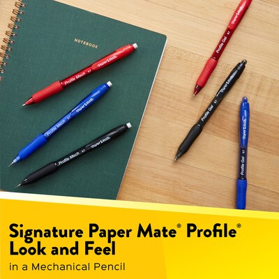 Paper Mate Profile Mech Mechanical Pencil, 0.7mm, #2 Medium Lead, 4/Pack (2105703)