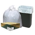 Berry Global Earthsense 13 Gallon Trash Bag, 24 x 33, Low Density, 0.85 mil, White, 150 Bags/Box (