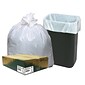 Berry Global Earthsense 13 Gallon Trash Bag, 24" x 33", Low Density, 0.85 mil, White, 150 Bags/Box (RNW1K150V-43228)