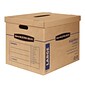 Bankers Box® SmoothMove 22.25" x 17.38" x 17.63" Moving Box, Kraft, 5/Carton (7718201)