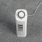 Optimus 14" 3-Speed Oscillating Portable Ultra-Slim Desktop Tower Fan, White, (F-7348WH-F)