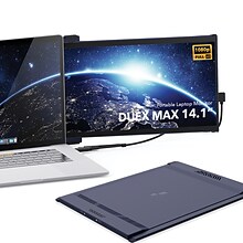 Mobile Pixels DUEX Max 14.1 IPS LCD Slide-Out Display for Laptops, Blue (101-1007P01)