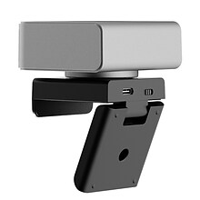 Mobile Pixels 1080p AI Webcam with Microphone, Gray (111-1001P01)