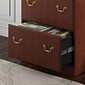 Bush Furniture Saratoga Lateral File Cabinet, Harvest Cherry (EX45654-03)