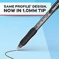 Paper Mate Profile Ballpoint Pen, Medium Point, Black Ink, 4 Pack (2113558)