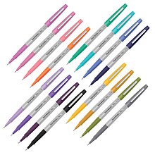 Paper Mate Flair Felt Pen, Ultra Fine Point, Assorted Ink, 16/Pack (2027233)