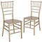 Flash Furniture HERCULES Series Resin Chiavari Chair, Gold, 2 Pack (2LEGOLDM)