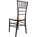 Flash Furniture Advantage Resin Chiavari Chair, Mahogany (RSCHIM)