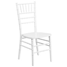 Flash Furniture HERCULES Wood Chiavari Chair, White (XSWHITE)