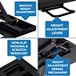 Mount-It! 32"W Manual Adjustable Standing Desk Converter, Black (MI-7929)