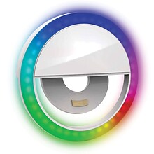 Bower RGB Clip-On Selfie LED Ring Light for Smartphones (WA-RGB250)