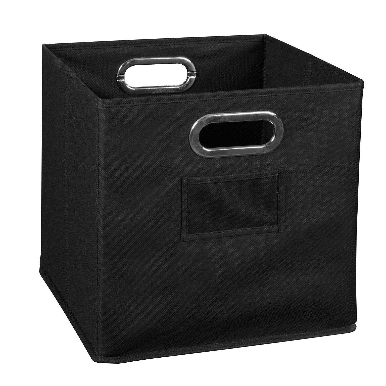 Niche Cubo Foldable Fabric Storage Bin, Black (HTOTEBK)