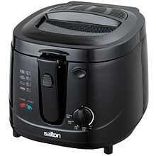 Salton 2.5 L Cool Touch Deep Fryer, Black (DF1240BK)