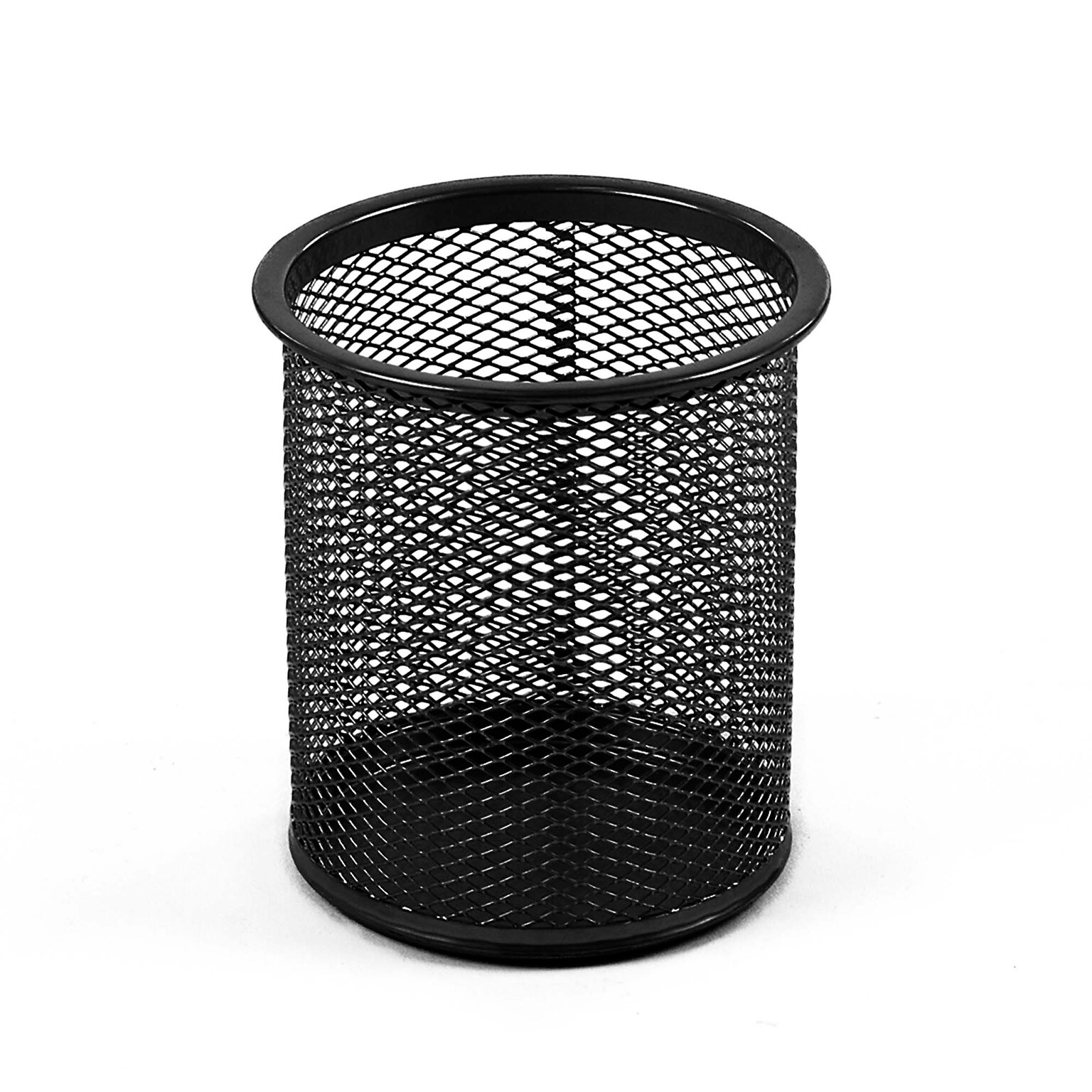 Design Ideas Mesh Pencil Cup, Black (34104)
