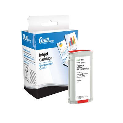 Quill Brand® Remanufactured Red Standard Yield Postage Ink Replacement for Pitney Bowes ECO7871 (787