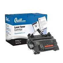 Quill Brand® Remanufactured Black Standard Yield MICR Toner Cartridge Replacement for HP 90A (CE390A