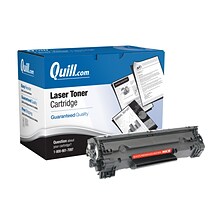 Quill Brand® Remanufactured Black Standard Yield MICR Toner Cartridge Replacement for HP 78A (CE278A