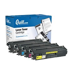 Quill Brand® Remanufactured Black/Cyan/Magenta/Yellow High Yield Toner Cartridge Replacement for Bro