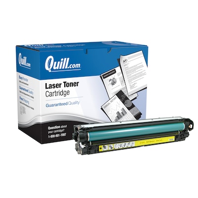 Quill Brand® Remanufactured Yellow Standard Yield Toner Cartridge Replacement for HP 651A (CE342A) (