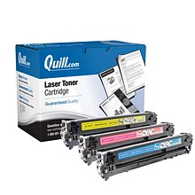 Quill Brand® Remanufactured Cyan/Magenta/Yellow Standard Yield Toner Cartridge Replacement for HP 12