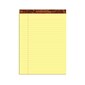 TOPS Legal Pad Notepads, 8.5" x 11.75", Wide Ruled, Canary, 50 Sheets/Pad, 12 Pads/Pack (7532)