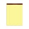 TOPS Legal Pad Notepads, 8.5 x 11.75, Wide Ruled, Canary, 50 Sheets/Pad, 12 Pads/Pack (7532)