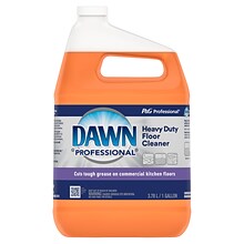 Dawn Professional Heavy-Duty Floor Cleaner, Neutral Scent, 1 gal Bottle, 3/Carton