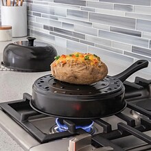 Better Houseware Non-Stick Stove-Top Potato Baker, Black, (2312)