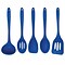 Better Houseware Silicone Cooking Utensils, 5-Piece (3500/B)