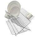 Better Houseware Coated-Steel Folding Dish Rack, Metallic (3489.5)