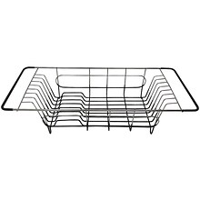 Better Houseware Over-the-Sink  Stainless Steel Dish Drainer, Silver (1484.8)