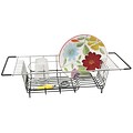 Better Houseware Over-the-Sink  Stainless Steel Dish Drainer, Silver (1484.8)