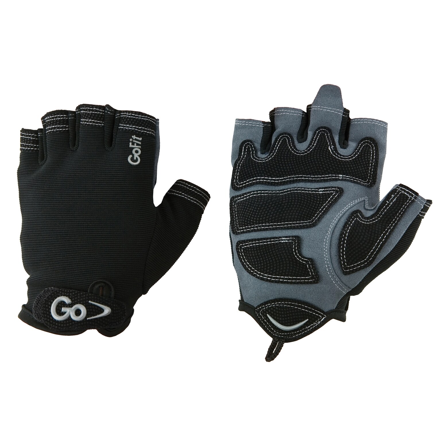 GoFit Xtrainer Mens Black Cross-Training Gloves, Large (GF-CT-LG)