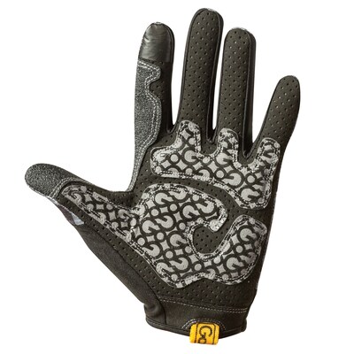 GoFit Go Grip Gray Full-Finger Training Gloves, Medium (GF-GTCFF-M)