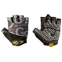 GoFit Pro Gray Mens Trainer Gloves, Medium (GF-GTC-M)