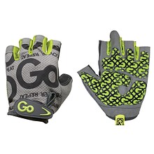 GoFit Pro Womens Green Trainer Gloves with Padded Go-Tac Palm, Small (GF-WGTC-S/GR)