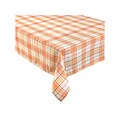 Amscan Fall Plaid Table Cover, Multicolor (570318)