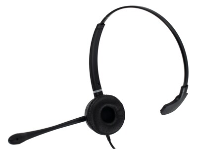 Spracht Noise Canceling Mono On-Ear Computer Headset, Black (HS-WD-USB-1)