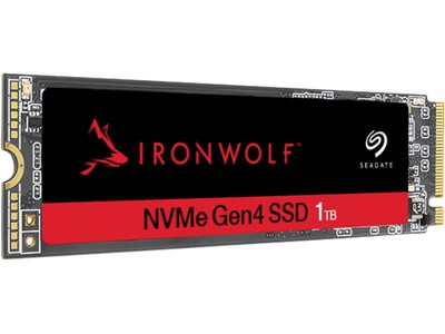 Seagate IronWolf 525 1TB M.2 PCIe Gen 4 NVMe 1.3 Internal Solid-State Drive, TLC (ZP1000NM3A002)