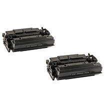 Quill Brand® Remanufactured Black High Yield Toner Cartridge Replacement for HP 87X, 2/PK (CF287XD)