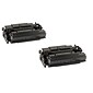 Quill Brand® Remanufactured Black High Yield Toner Cartridge Replacement for HP 87X, 2/PK (CF287XD) (Lifetime Warranty)