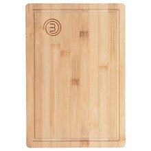 MasterChef 3-Piece 9x6-In., 12x8-In. & 15x10-In. Bamboo Cutting Board Set, Beige