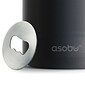 ASOBU Frosty Beer 2 Go Vacuum-Insulated Stainless Steel Can and Bottle Holder, Black (NA-FC2GBK)
