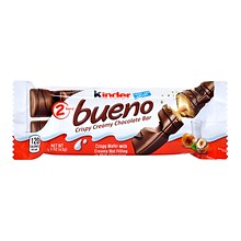 Kinder Bueno Crispy Creamy Chocolate Bar, 20/Pack (220-02073)