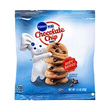 Pillsbury Chocolate Chip Cookies, 1.5 oz., 28/Pack (220-02056)