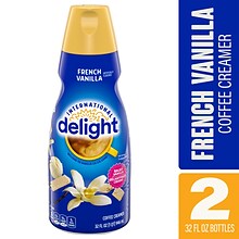 International Delight French Vanilla Coffee Creamer 32Oz, 2PK